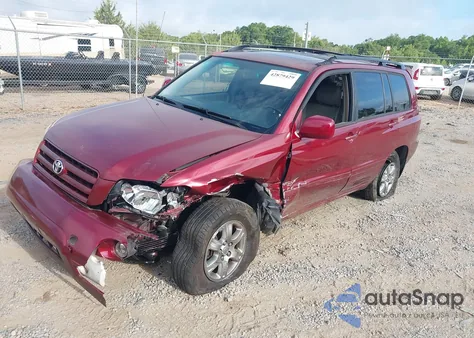 2007 Toyota Highlander Sport/Limited из США, поврежденный, VIN JTEDP21A270126799